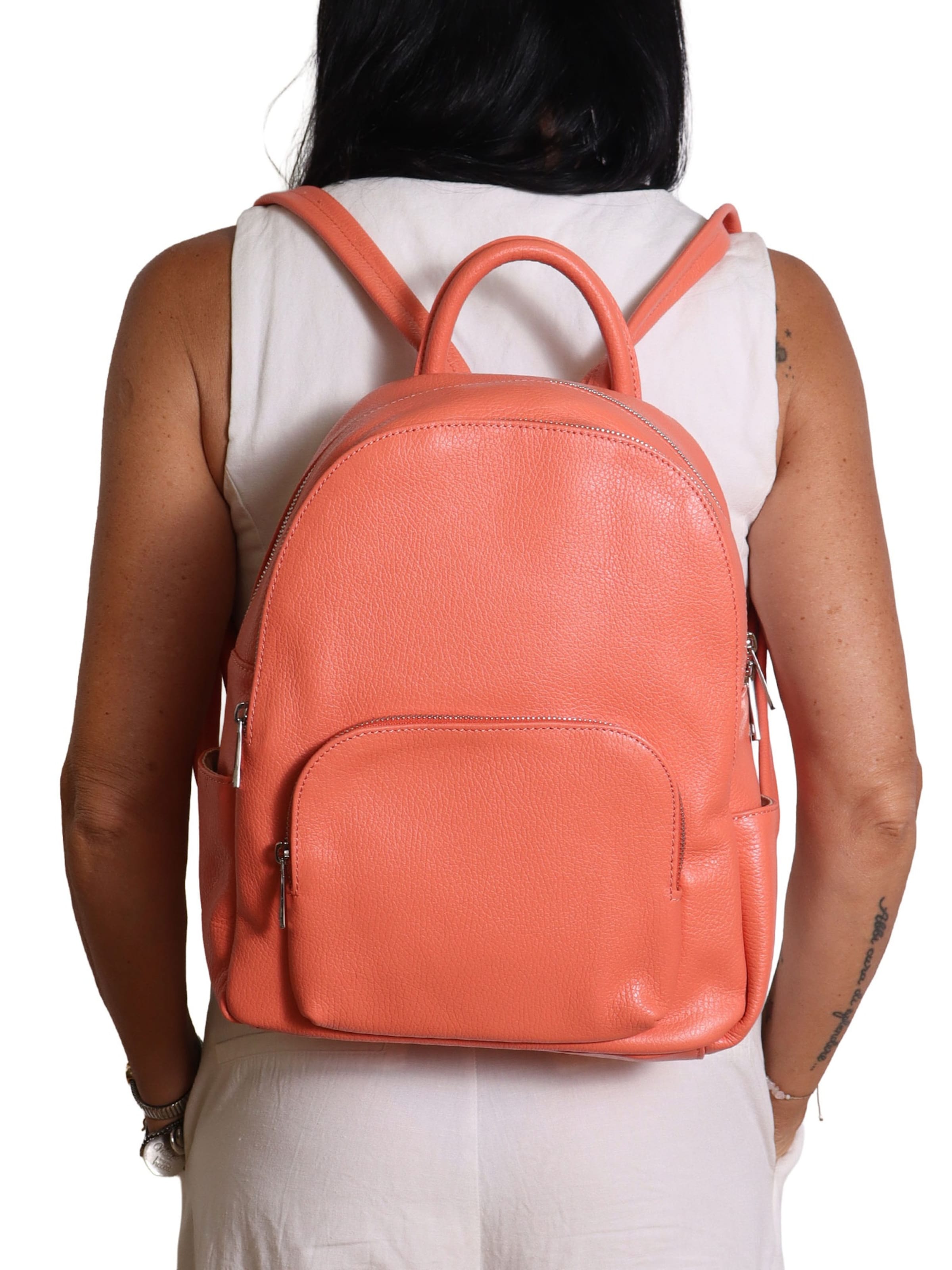 Sac à dos Gave Lux en orange : devant