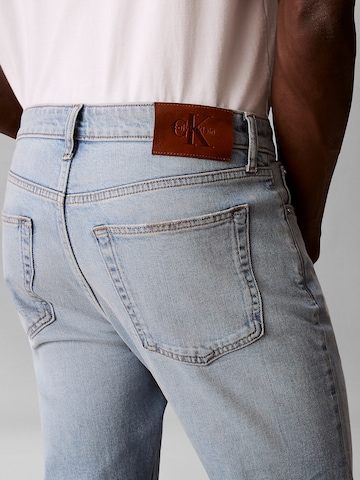 Coupe slim Jean Calvin Klein Jeans en bleu