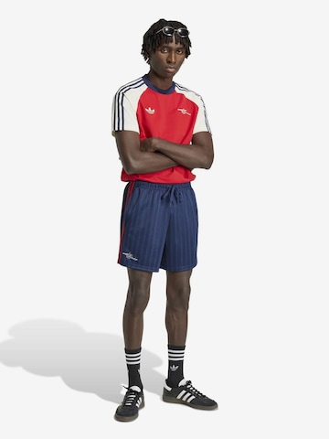 ADIDAS PERFORMANCELoosefit Sportske hlače 'AFC' - plava boja: prednji dio