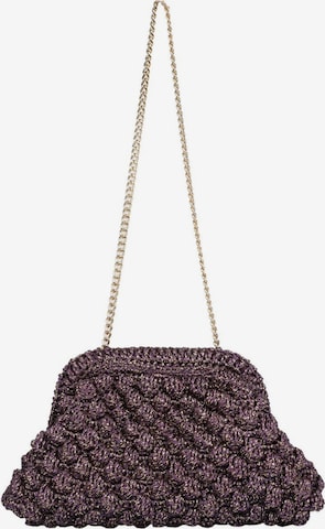 Scalpers Clutch in Purple: front