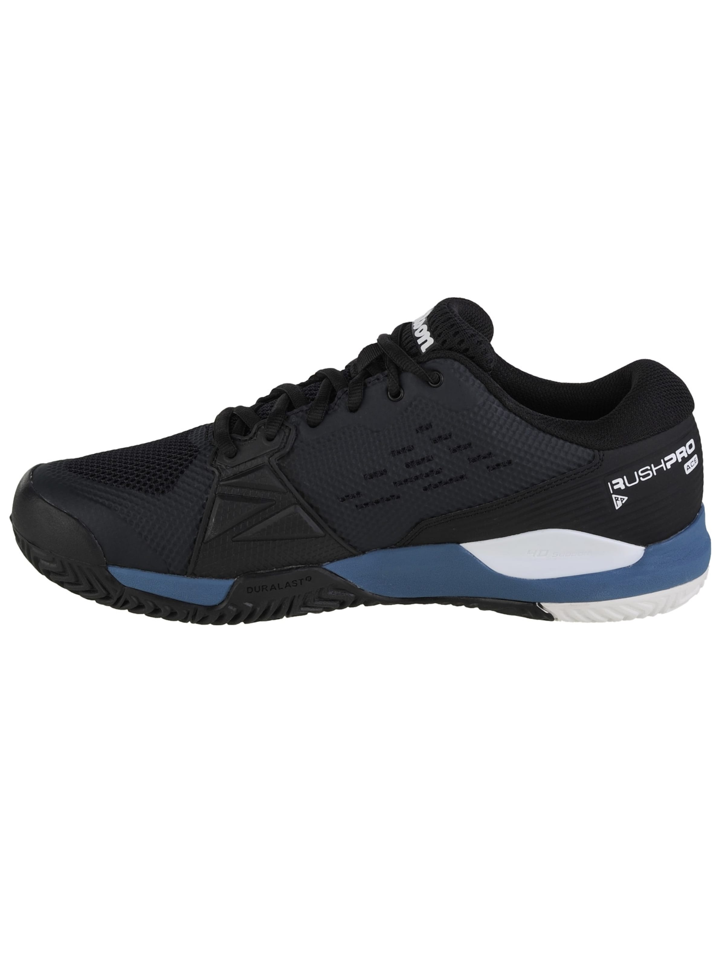 WILSON Athletic Shoes 'Rush Pro Ace' in Black: front
