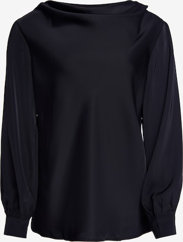 usha BLACK LABEL Blouse in Zwart: voorkant