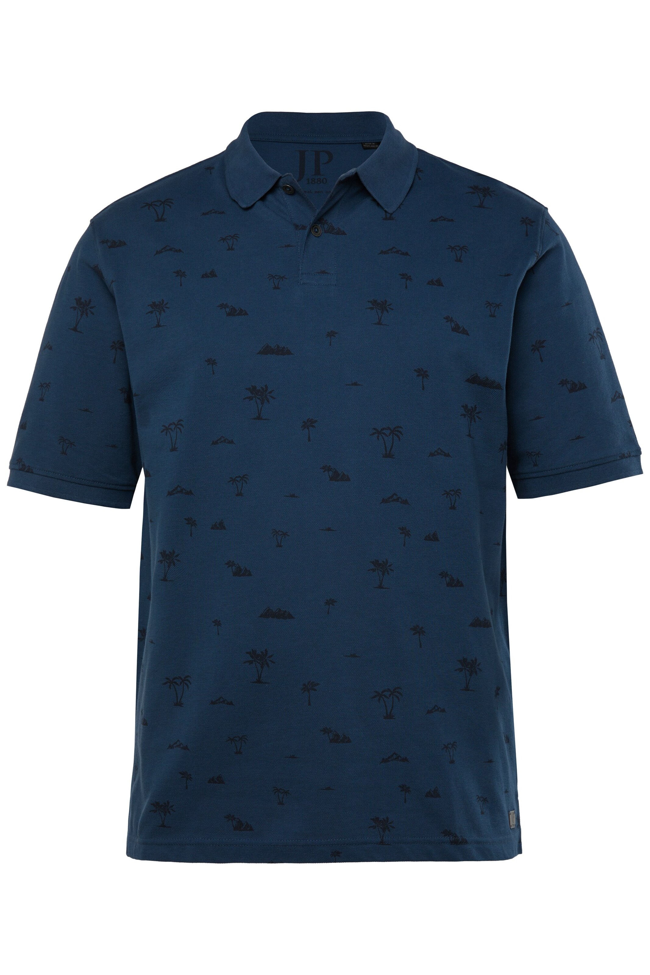JP1880 Shirt in Blauw: voorkant