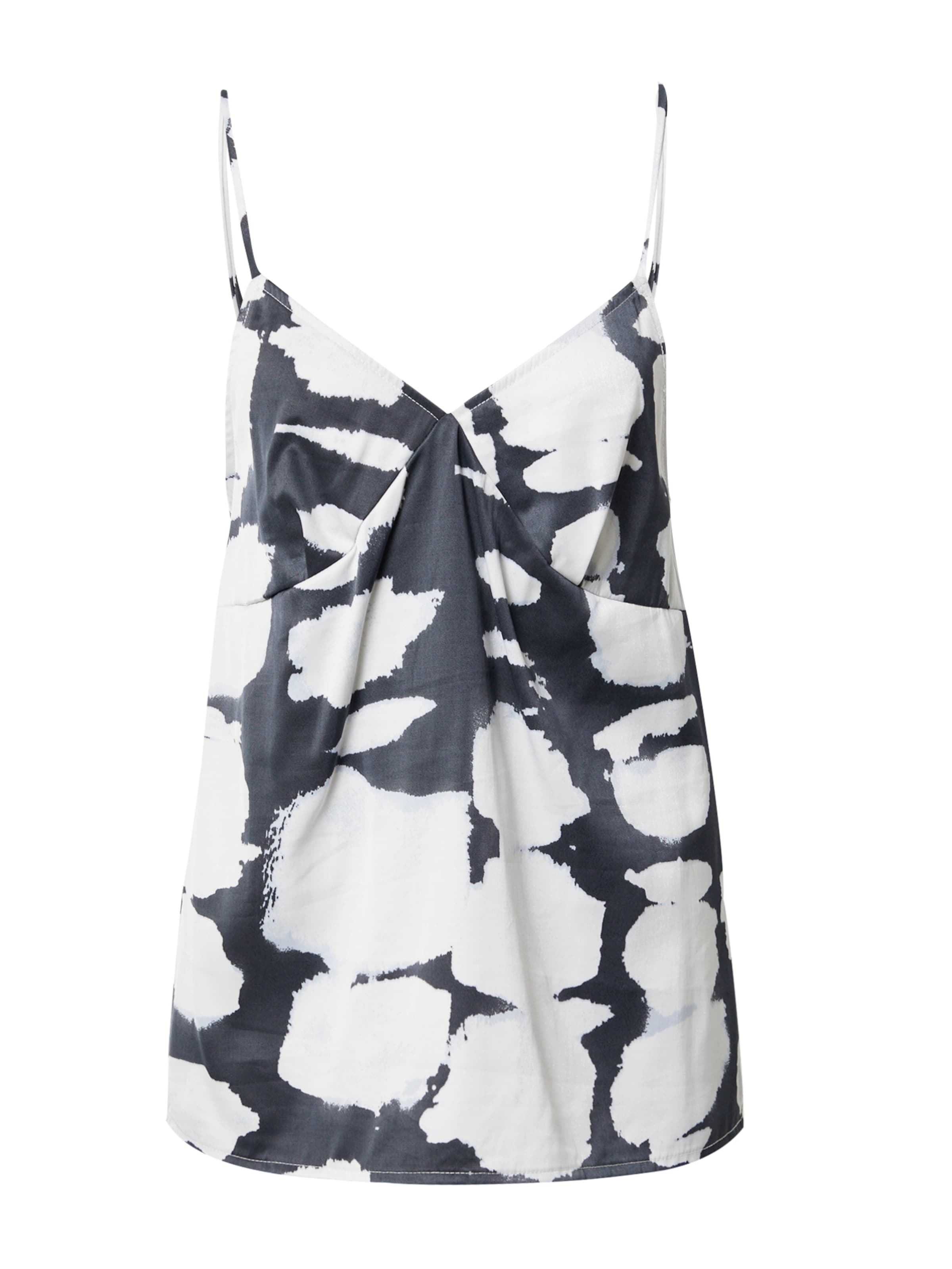 PULZ Jeans Top 'CALLA' in Black: front