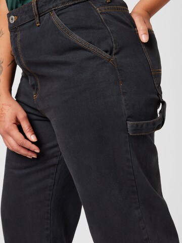 Loosefit Jeans di Cotton On Curve in nero
