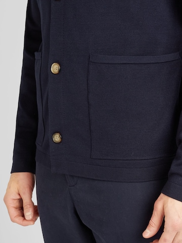 SELECTED HOMME Cardigan 'TELLER' i blå