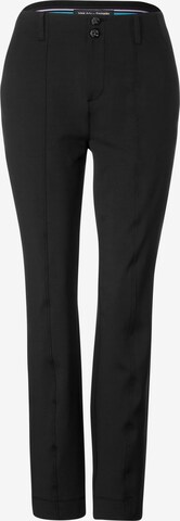 STREET ONE Chino Pants in Black: front
