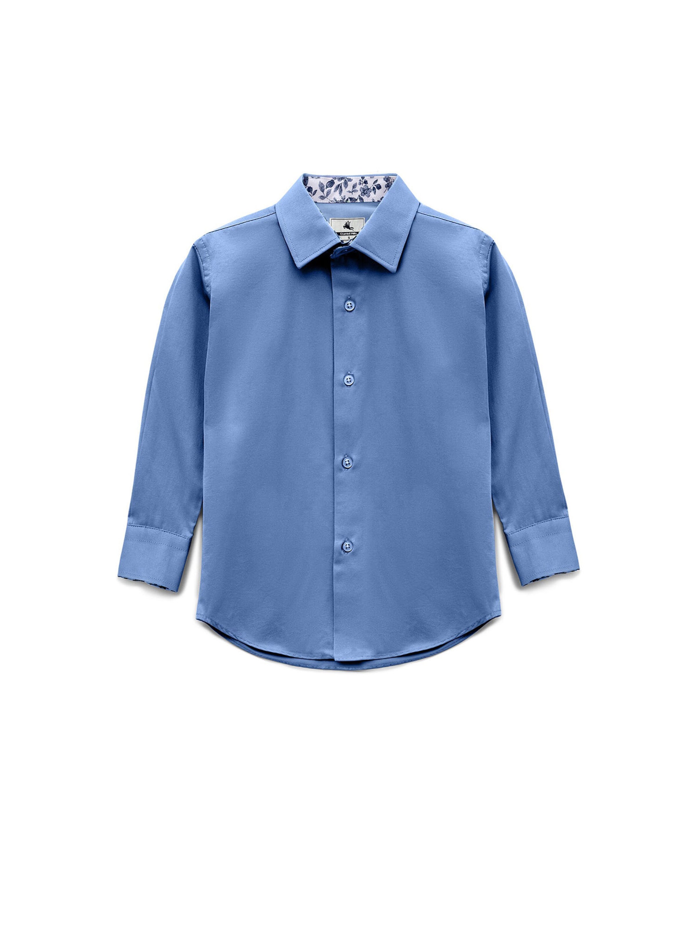 Coupe regular Chemise Daniel Hills en bleu : devant