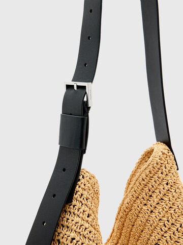 AllSaints Schoudertas in Bruin