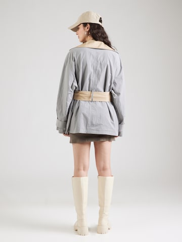 Monki Between-seasons coat in Beige