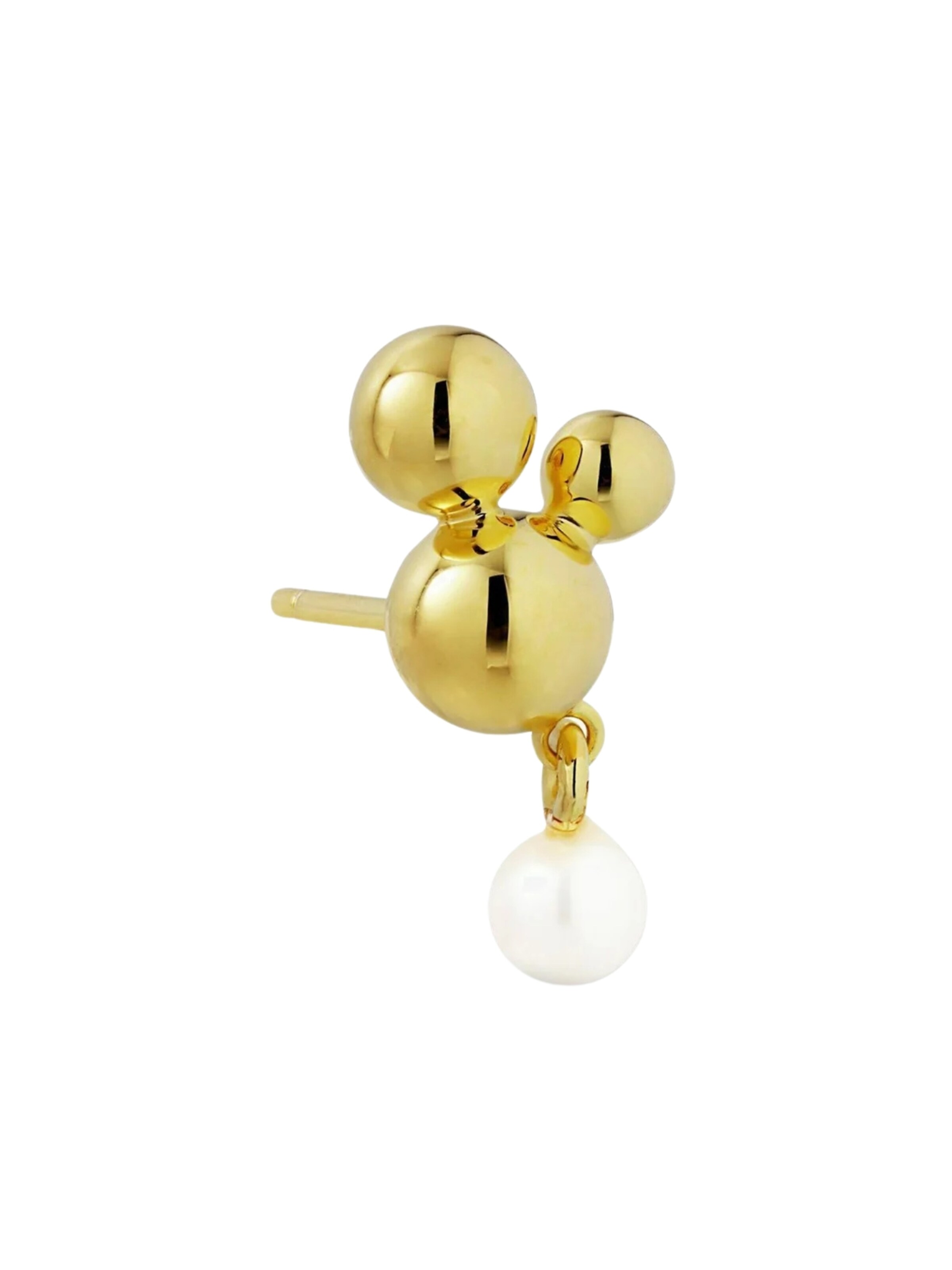 Jane Kønig Øreringe 'Atomic Stud' i guld