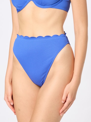 Bas de bikini Hunkemöller en bleu : devant