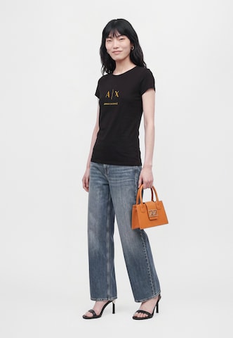 ARMANI EXCHANGE Póló - fekete