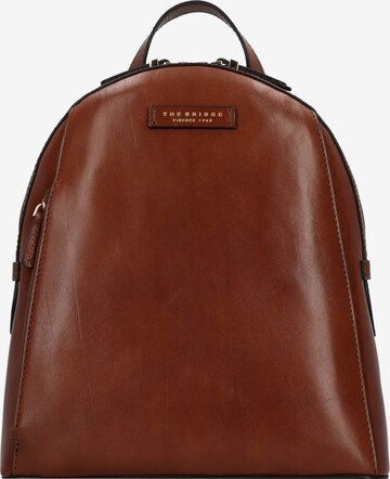 The Bridge Backpack 'Costanza' in Brown: front