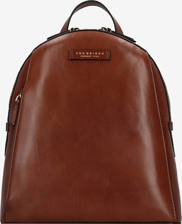 The Bridge Backpack 'Costanza' in Brown: front