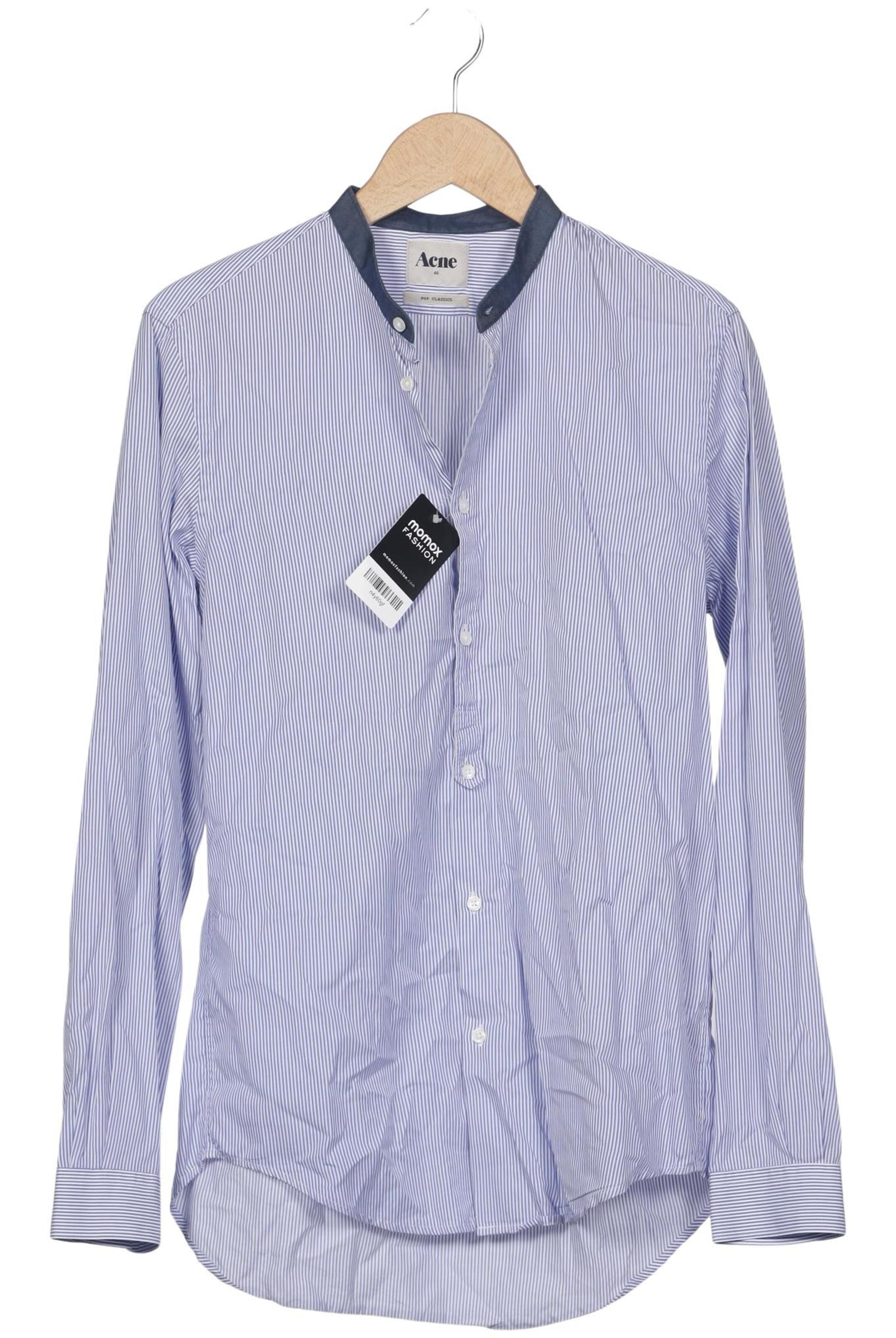 Acne Studios Hemd S in Blau: Vorderseite