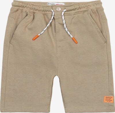 MINOTI Trousers in Dark beige / Orange, Item view