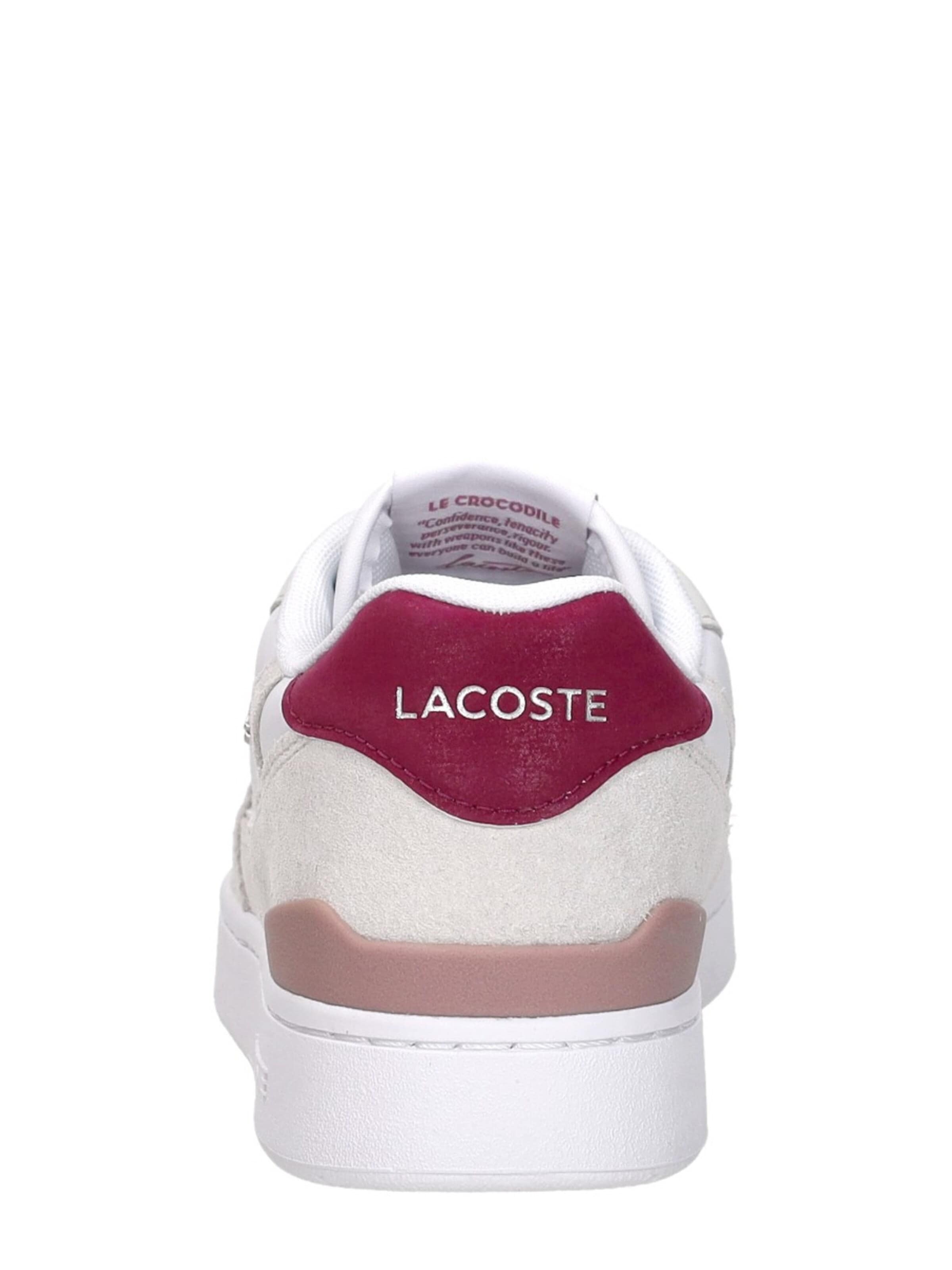 LACOSTE Sneaker low 'T Clip'‌‌ in Weiß