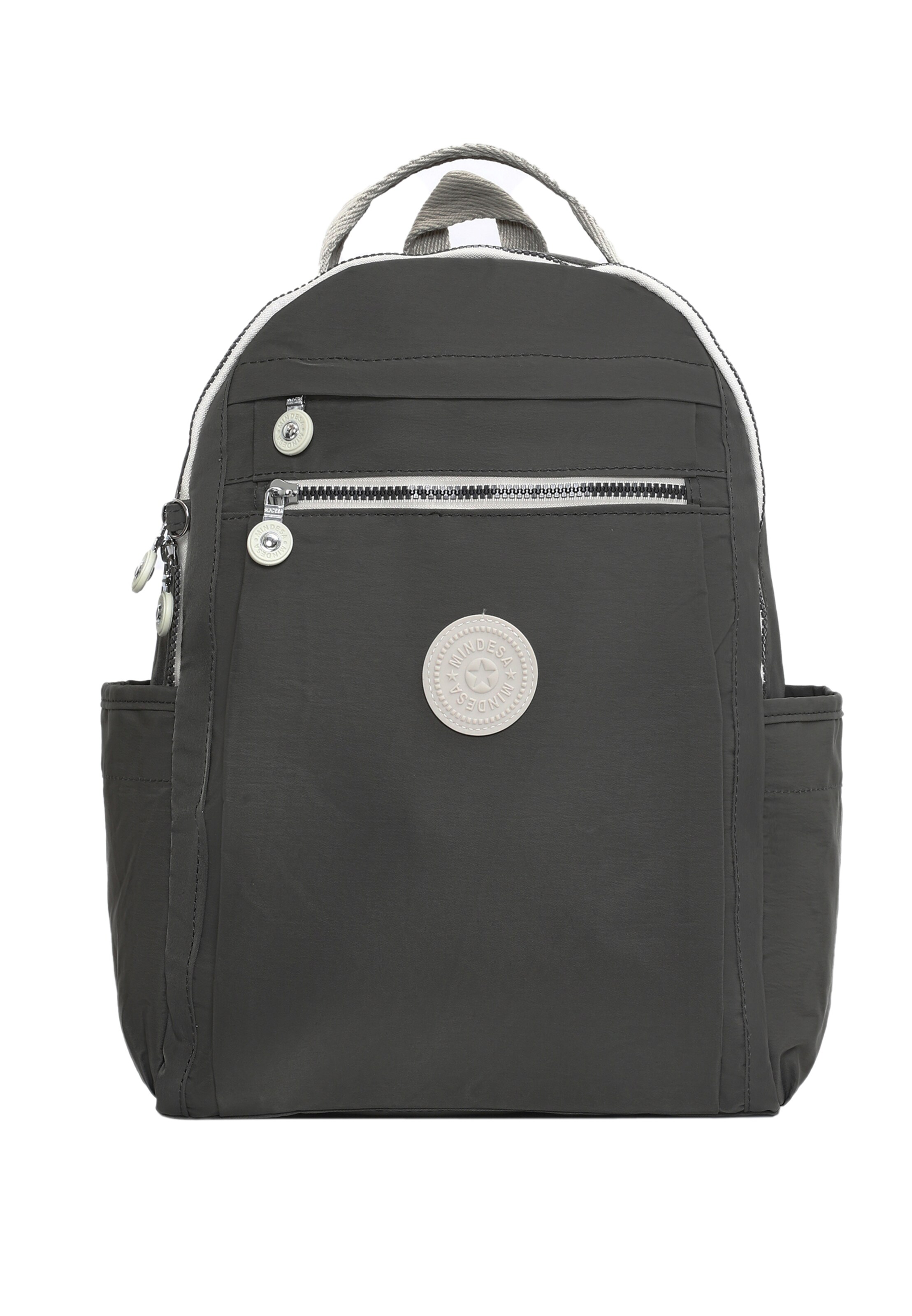 Mindesa - Mochila em cinzento: frente