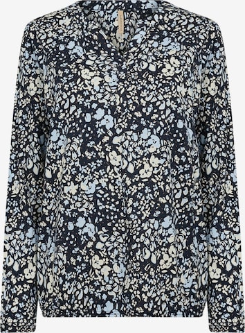 Chemisier 'Felicity' Soyaconcept en bleu : devant