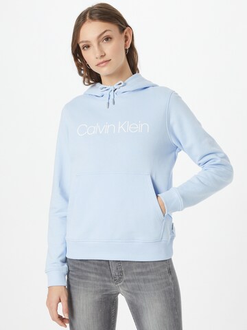 Calvin Klein Sweatshirt in Blauw: voorkant