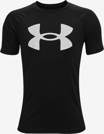 UNDER ARMOUR Functioneel shirt in Zwart: voorkant