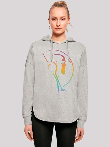 F4NT4STIC Sweatshirt 'Buzz Lightyear Blended Stare' in Grey: front