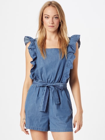 OVS Jumpsuit in Blauw: voorkant