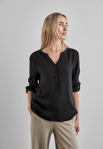 STREET ONE Bluse in Schwarz