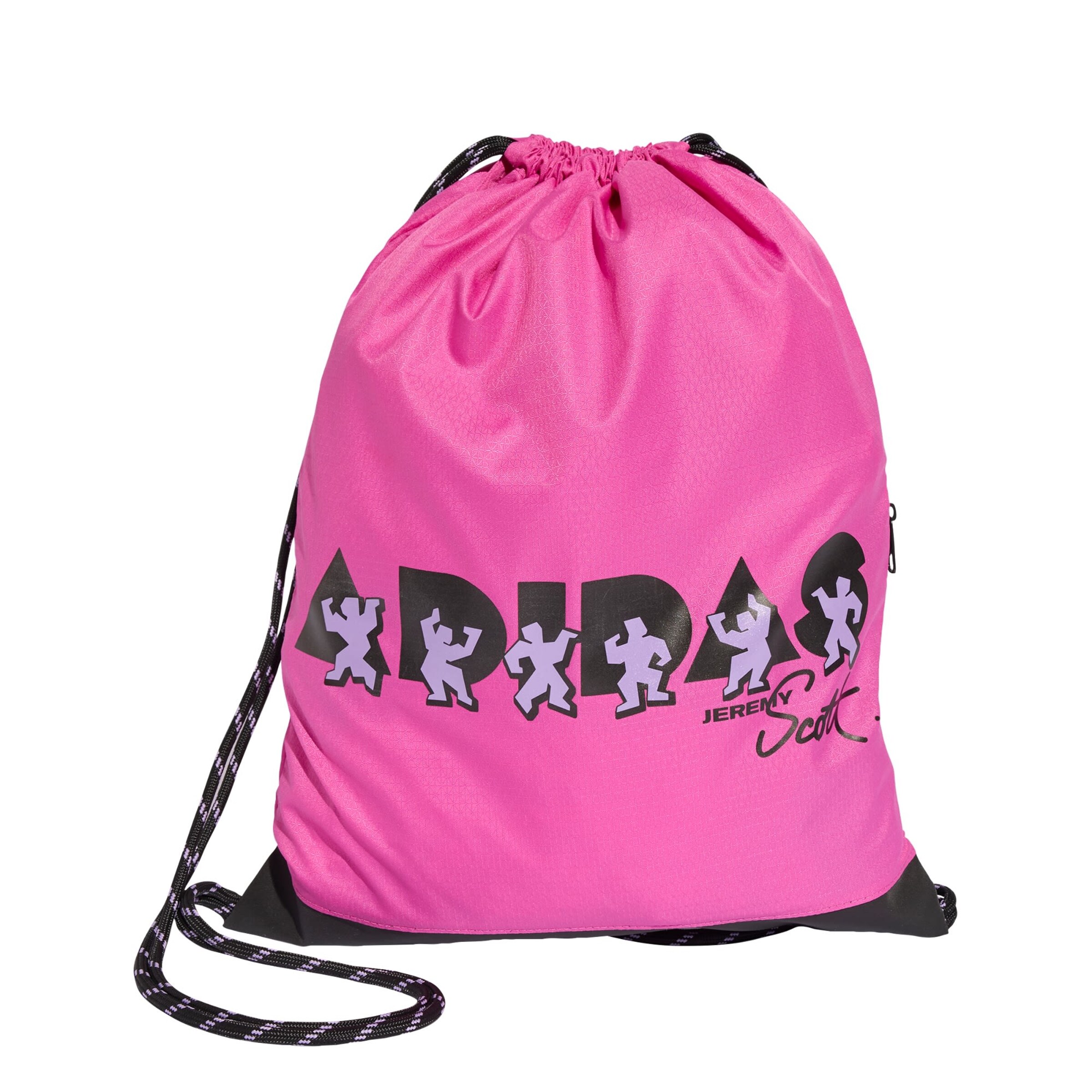 Sacs de sport à cordon 'Adidas x Jeremy Scott' ADIDAS SPORTSWEAR en rose : devant