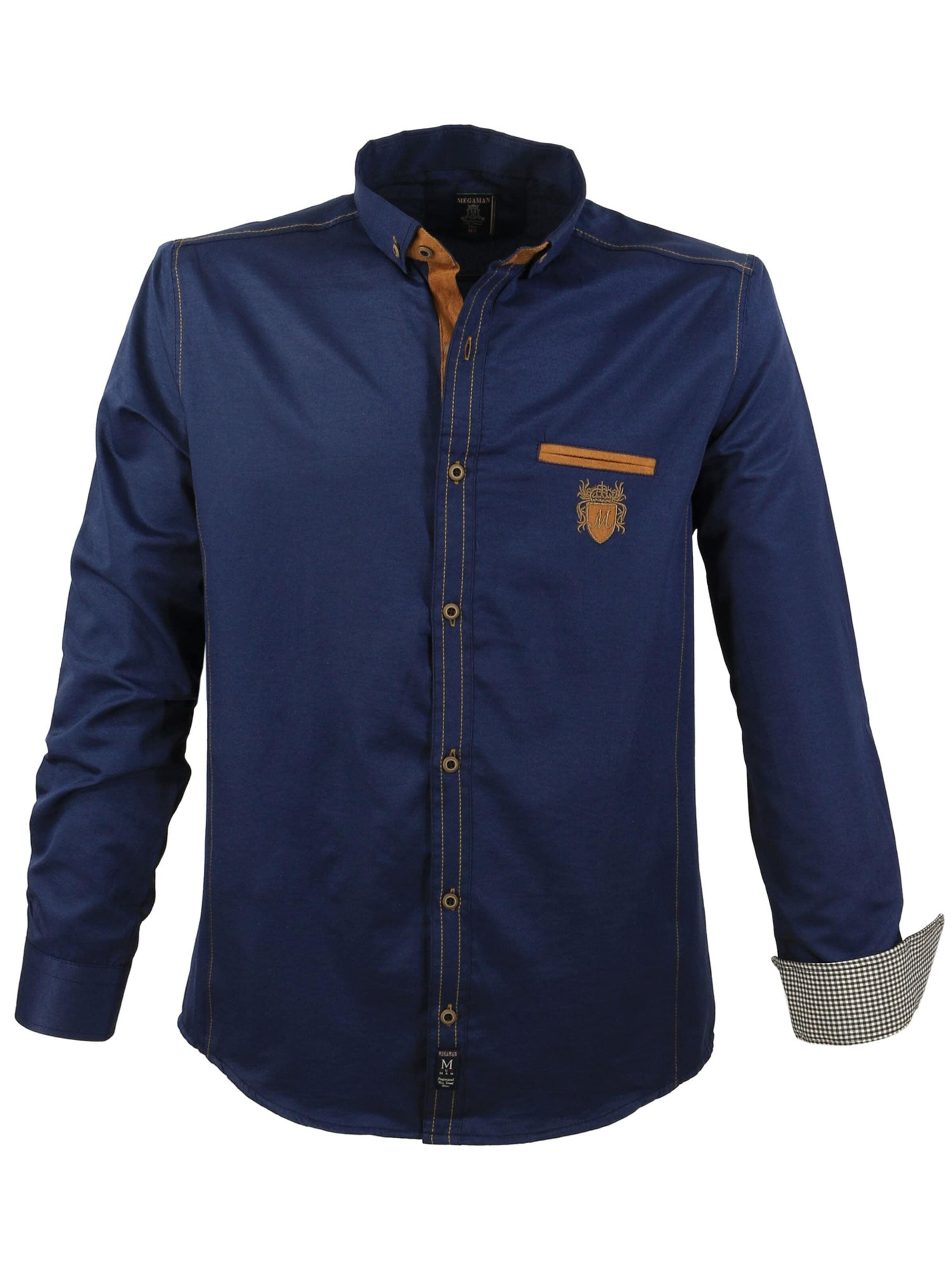 Lavecchia Comfort fit Koszula '1980 Übergrößen' w kolorze niebieski: przód
