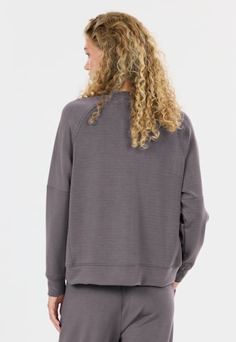 Athlecia Sweatshirt 'Jacey' in Braun