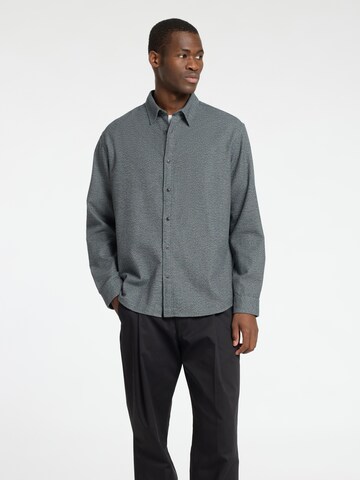 Regular fit Camicia 'Owen' di SELECTED HOMME in grigio: frontale