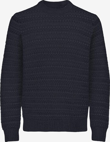 Only & Sons Sweater 'Musa' in Blue: front