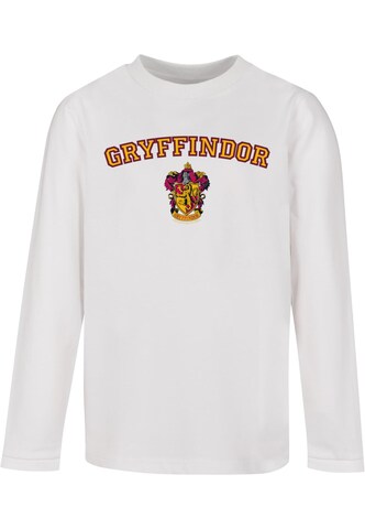 T-Shirt 'Harry Potter - Hogwarts Gryffindor Crest' ABSOLUTE CULT en blanc : devant