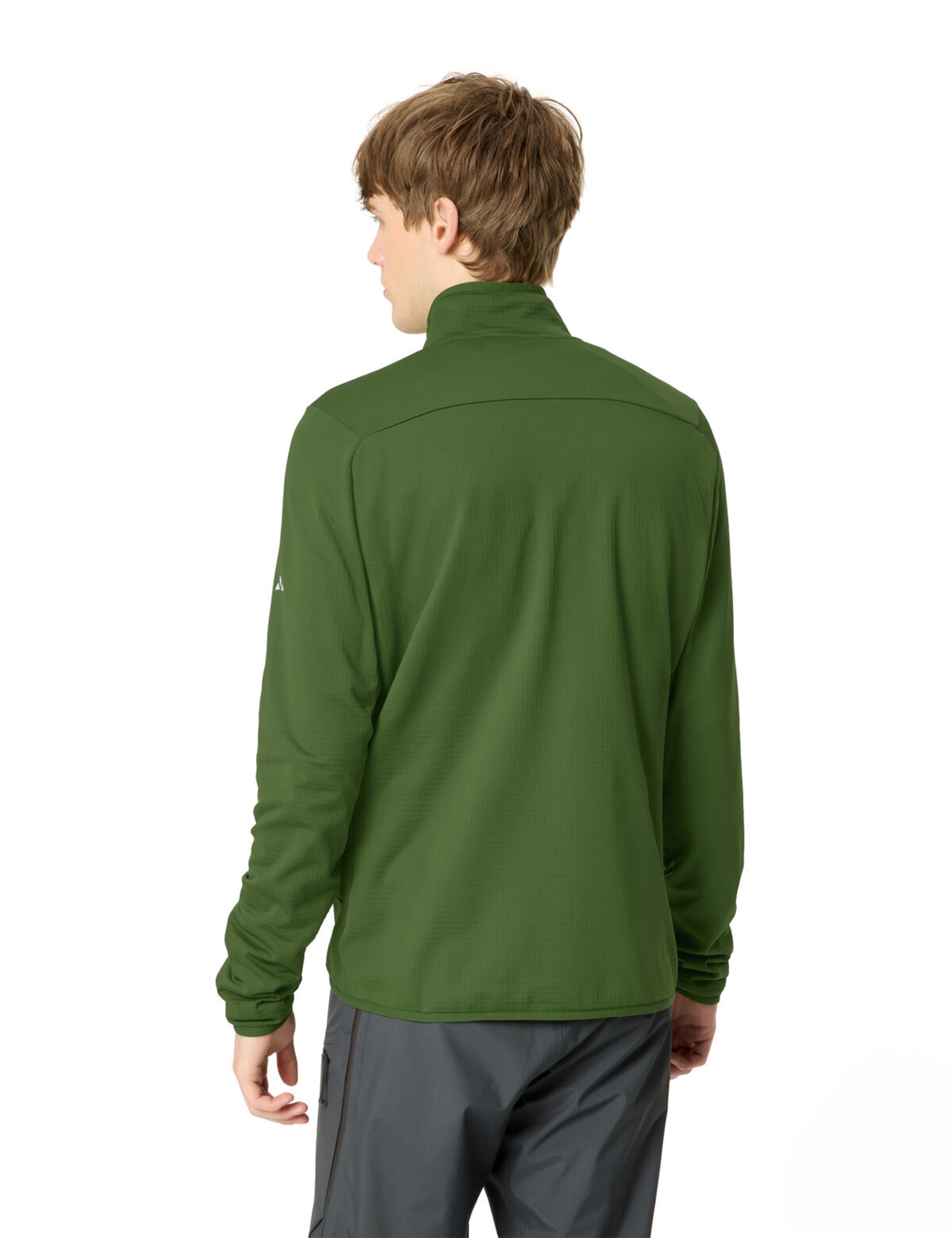 VAUDE Athletic fleece jacket 'Monviso' in Green