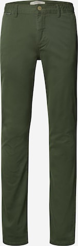 Pittman Chinohose 'Andrew' in Grün: Vorderseite