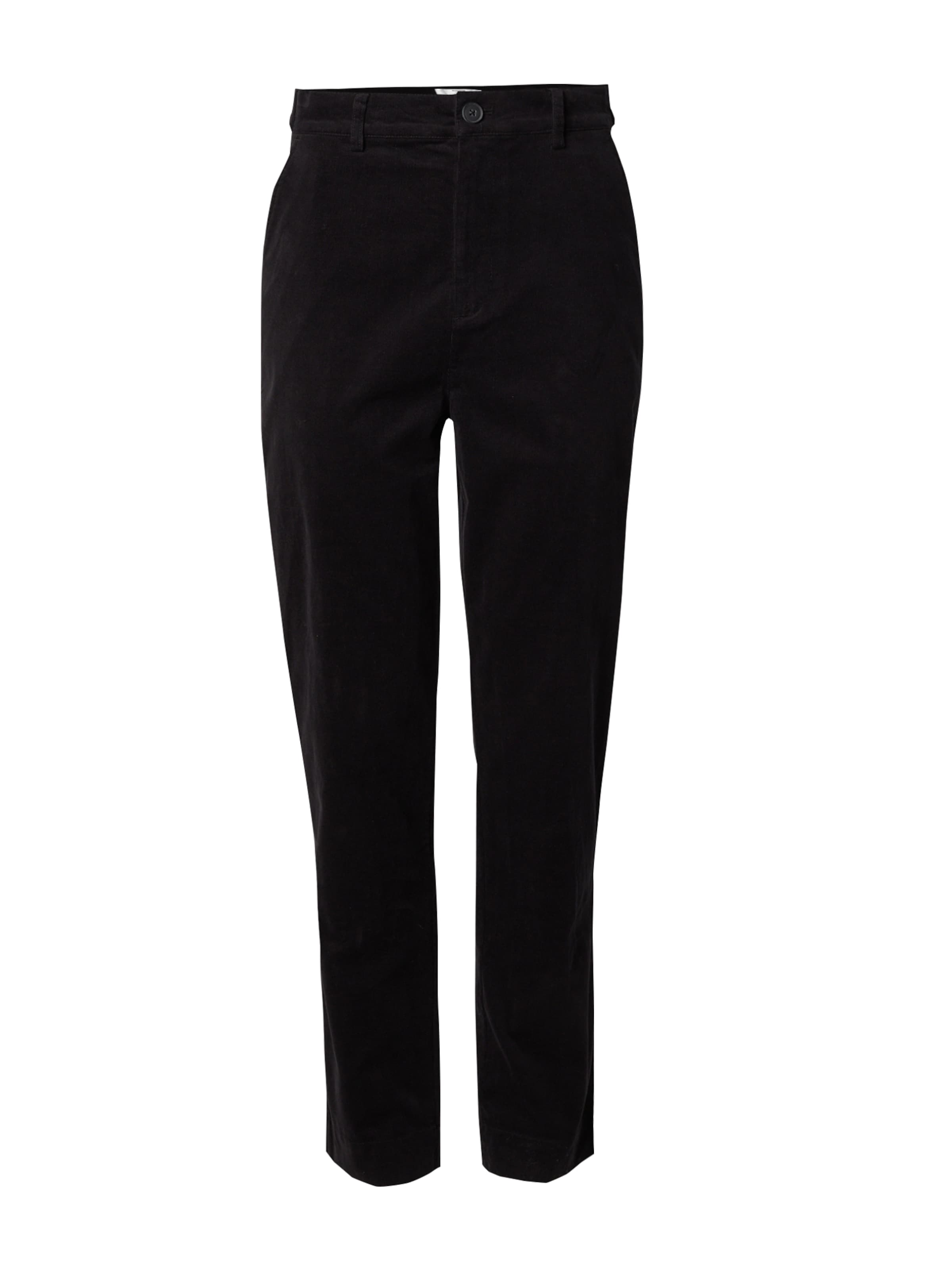 ABOUT YOU x Jaime Lorente Regular Панталон &#x27;Caspar&#x27; в черно: отпред