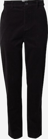 ABOUT YOU x Jaime Lorente Regular Pants 'Caspar' in Black: front
