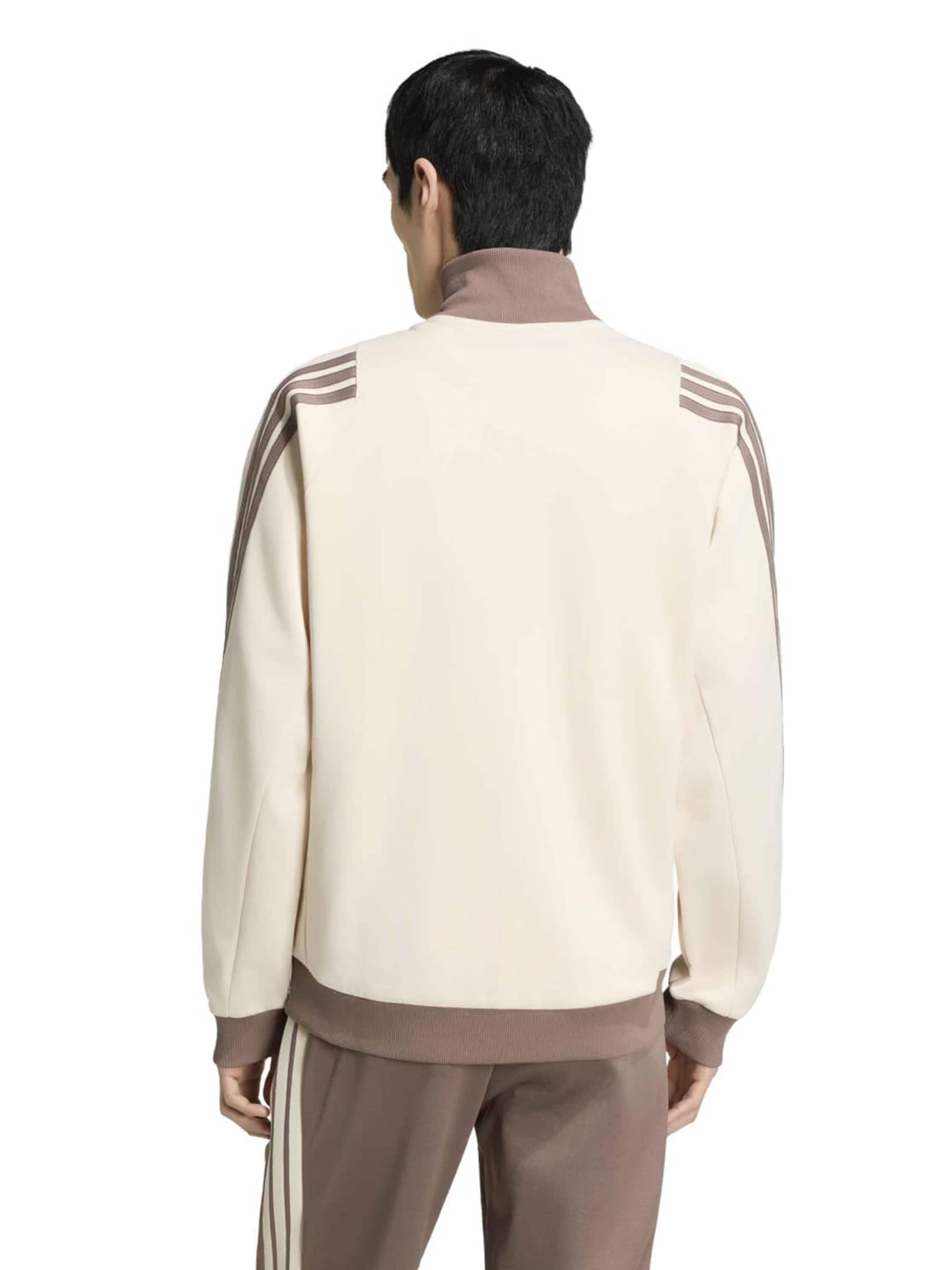 Giacca di felpa sportiva 'STA' di ADIDAS SPORTSWEAR in beige