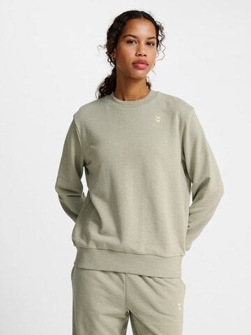 Sweat-shirt 'Pulse' Hummel en vert : devant