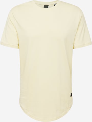 Only & Sons Regularny krój Koszulka 'MATT' w kolorze żółty: przód