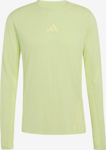 ADIDAS TERREX Funkční tričko 'Xperior' – žlutá: přední strana