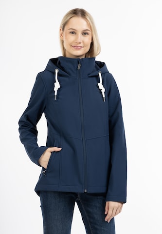 ICEBOUND - Chaqueta funcional en azul: frente