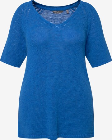 Ulla Popken Sweater in Blue: front