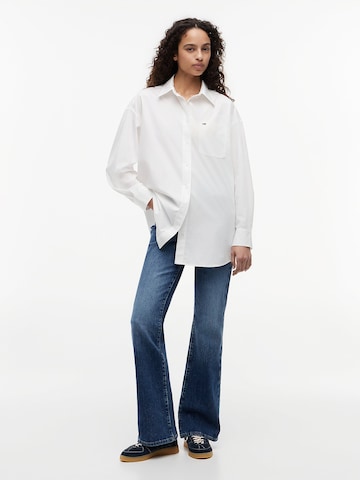 Chemisier Tommy Jeans en blanc
