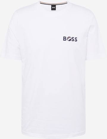 BOSS Black Shirt 'Tiburt' in Wit: voorkant