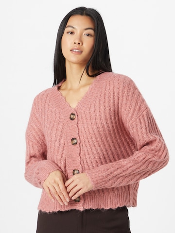 ONLY Cardigan 'NEW CHUNKY' i pink: forside