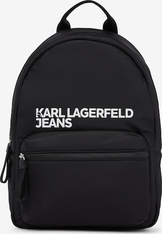 KARL LAGERFELD JEANS Reppu värissä musta: etupuoli