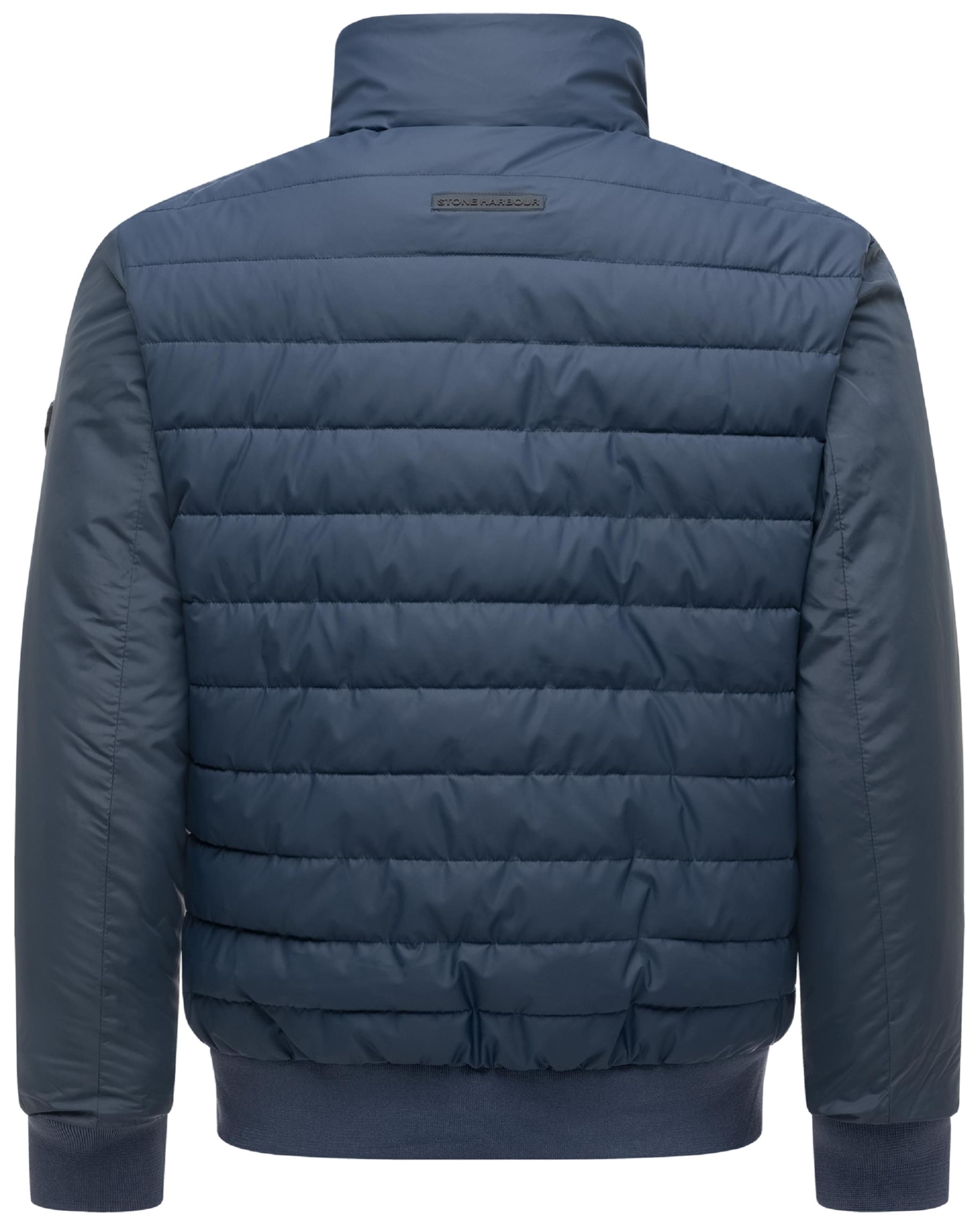 STONE HARBOUR Weatherproof jacket ' Eliaam XX ' in Blue